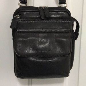 Vintage Fossil Leather Cross Body/Shoulder Bag
